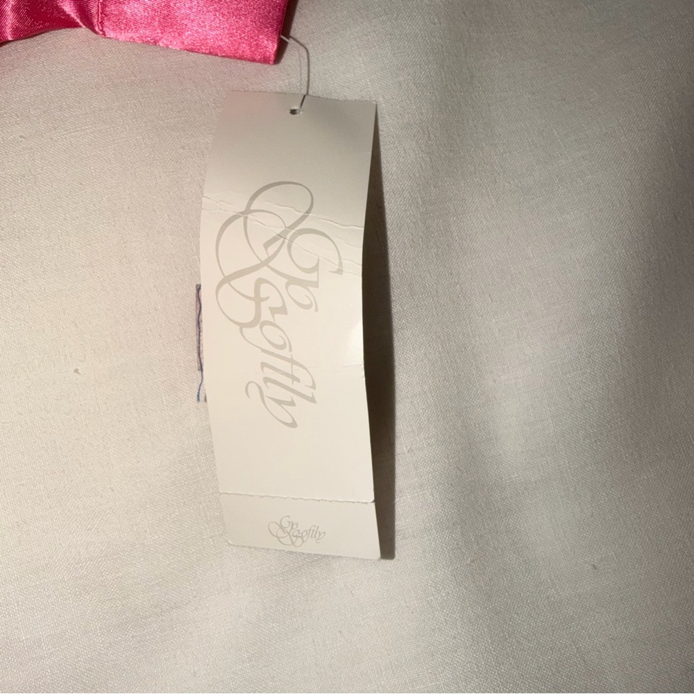 Hot Pink Satin Robe Kimono Style Lightweight Lounge NWT - Size M - Picture 7 of 9